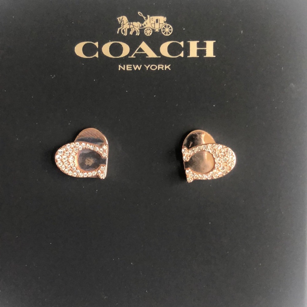 Coach earrings